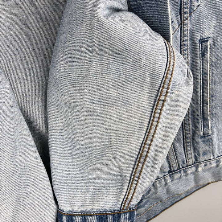 90'S Levi's 70503-0482 denim jacket, denim jacket, men's size M, vintage cotton blue type Vintage Second Hand