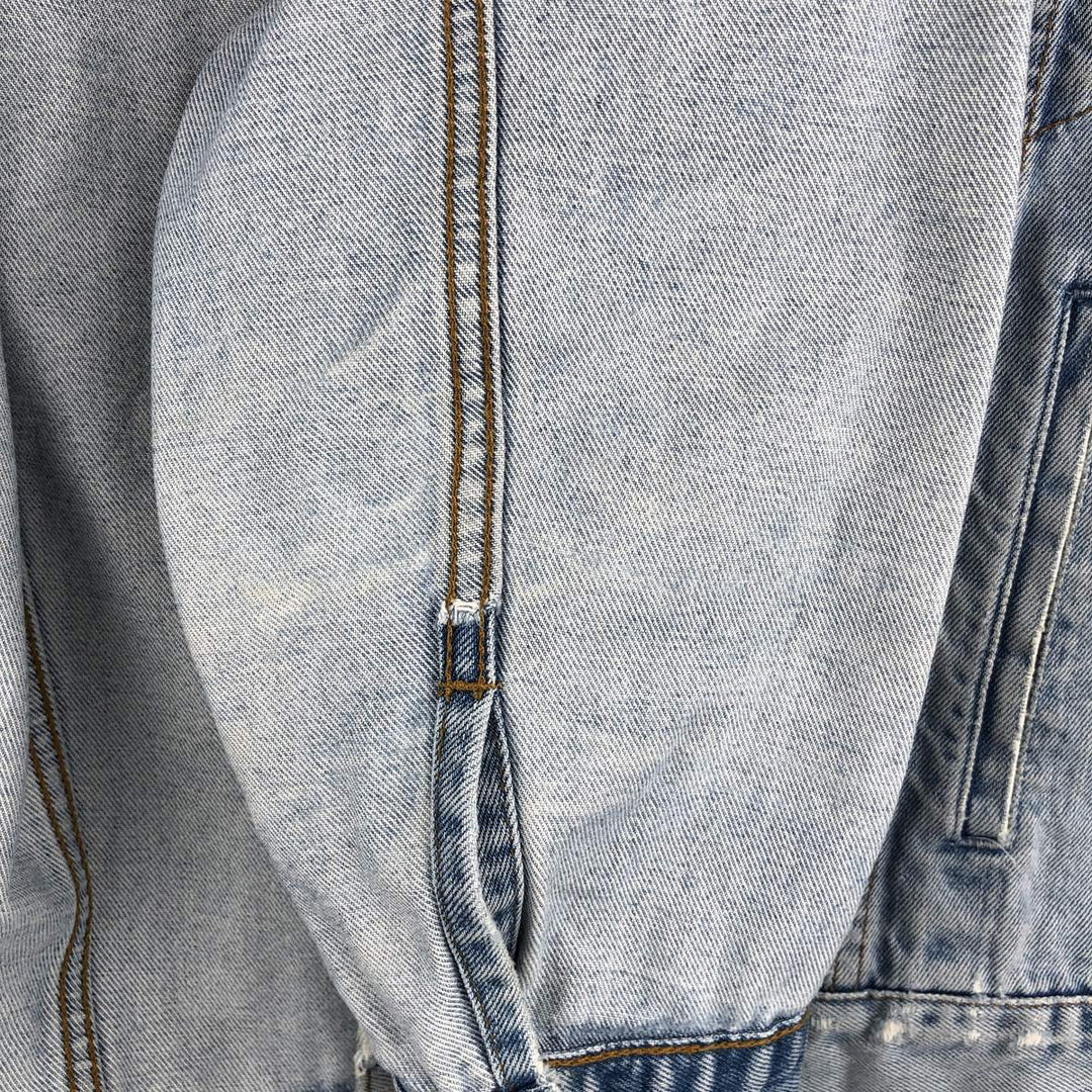 90'S Levi's 70503-0482 denim jacket, denim jacket, men's size M, vintage cotton blue type Vintage Second Hand