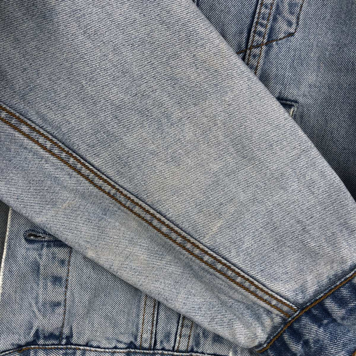 90'S Levi's 70503-0482 denim jacket, denim jacket, men's size M, vintage cotton blue type Vintage Second Hand