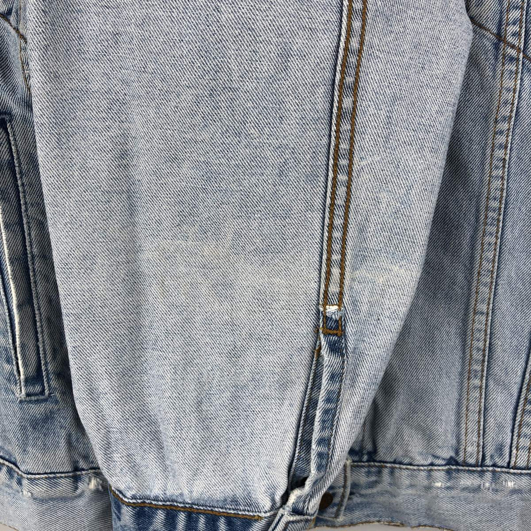90'S Levi's 70503-0482 denim jacket, denim jacket, men's size M, vintage cotton blue type Vintage Second Hand