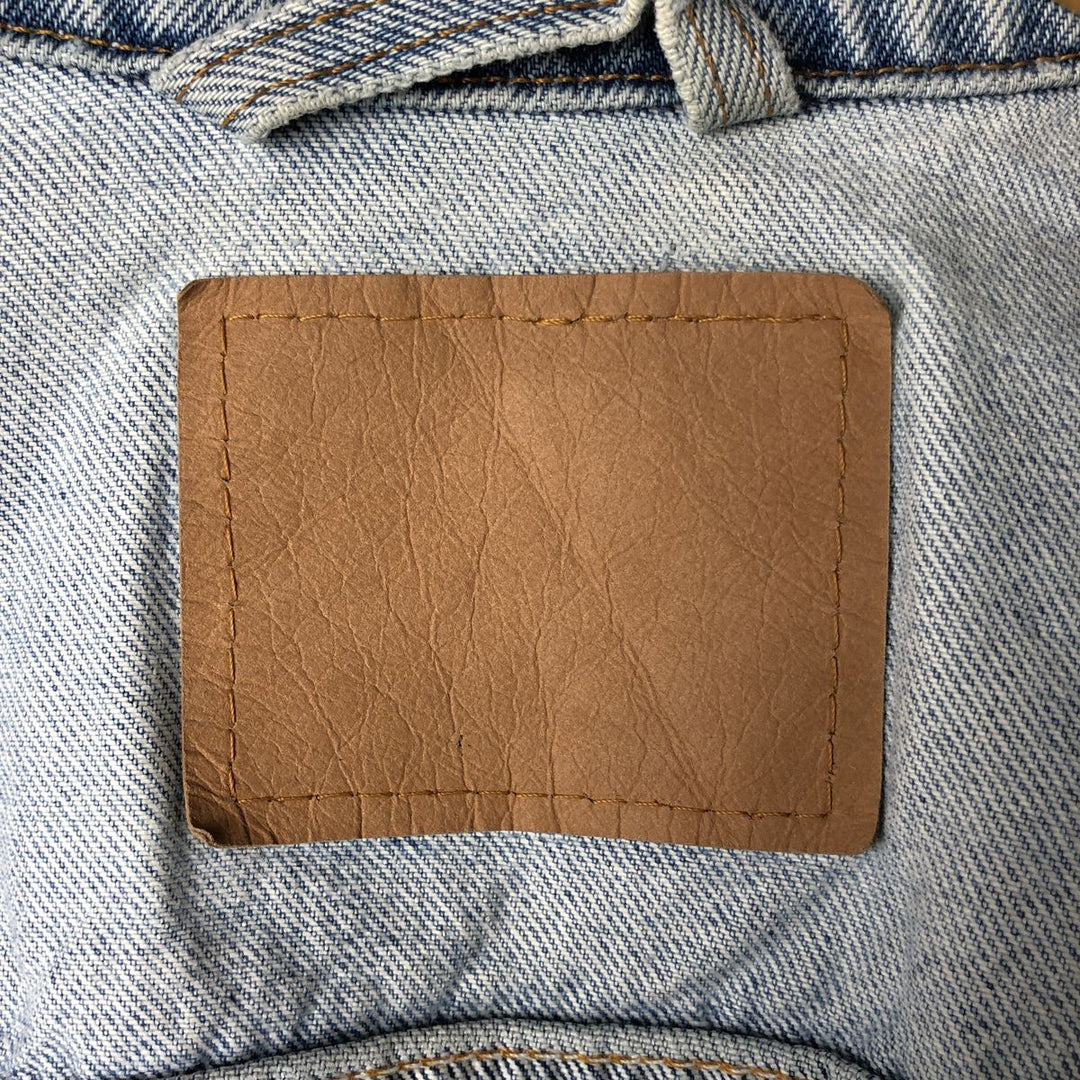 Levi's denim jacket, denim jacket, men's size XL unclear blue type Vintage Second Hand