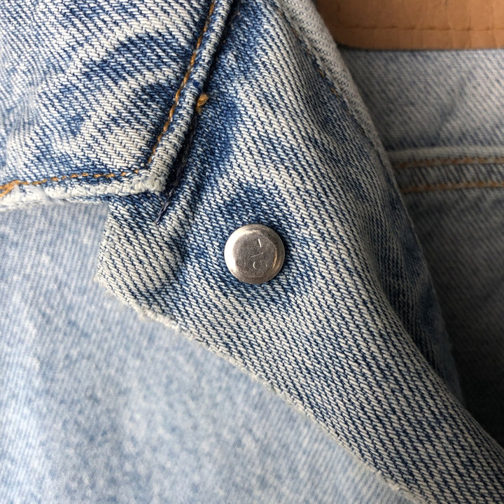 Levi's denim jacket, denim jacket, men's size XL unclear blue type Vintage Second Hand