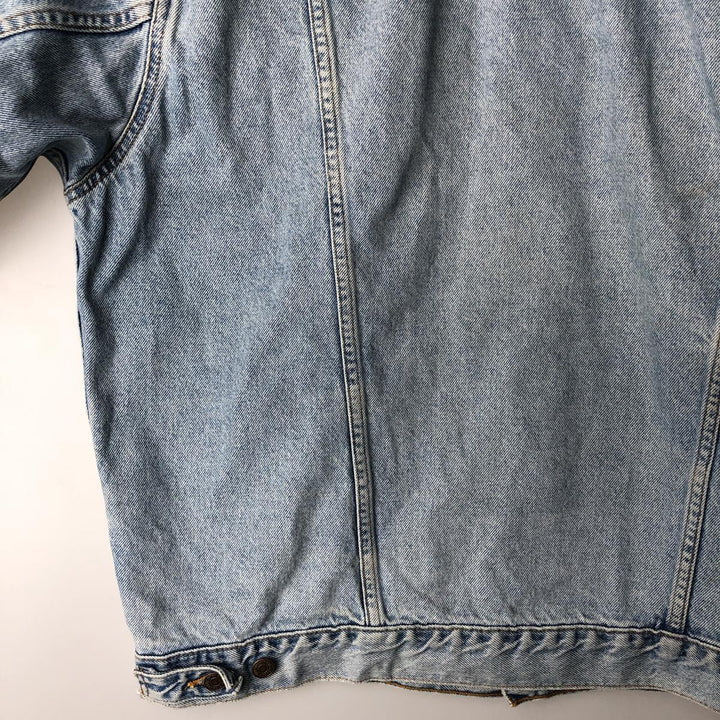 Levi's denim jacket, denim jacket, men's size XL unclear blue type Vintage Second Hand