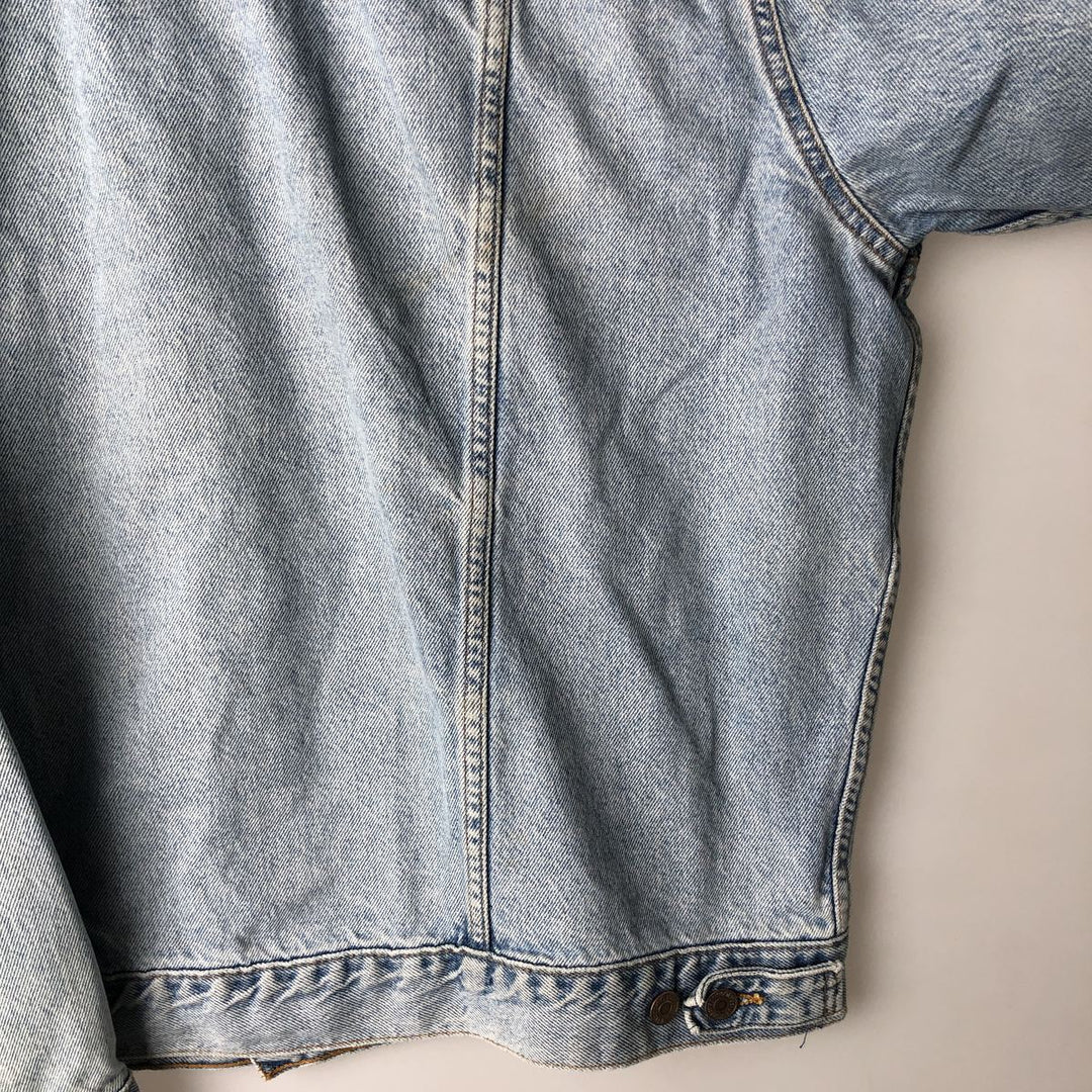 Levi's denim jacket, denim jacket, men's size XL unclear blue type Vintage Second Hand
