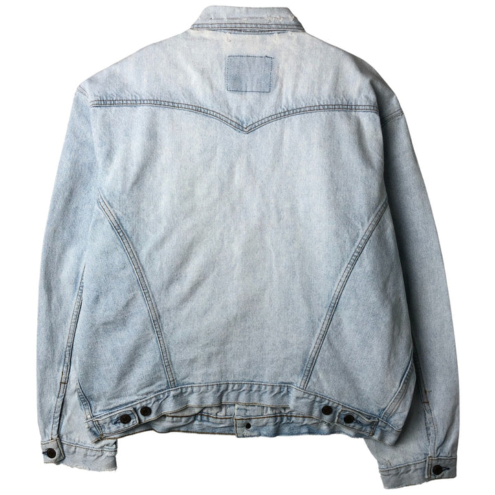 90'S Levi's 75525-4834 denim jacket, made in Canada, men's size L, vintage cotton blue type Vintage Second Hand