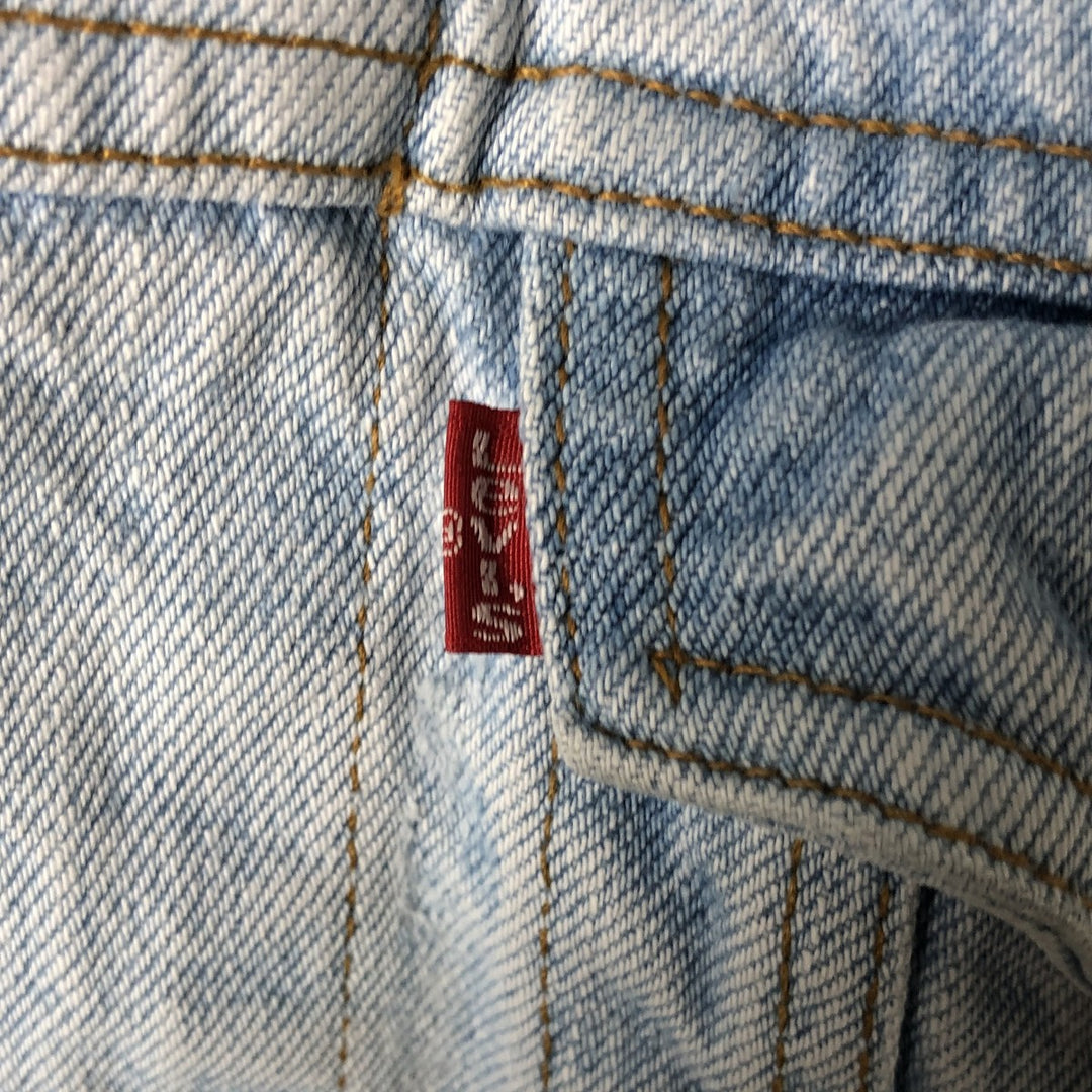 90'S Levi's 75525-4834 denim jacket, made in Canada, men's size L, vintage cotton blue type Vintage Second Hand