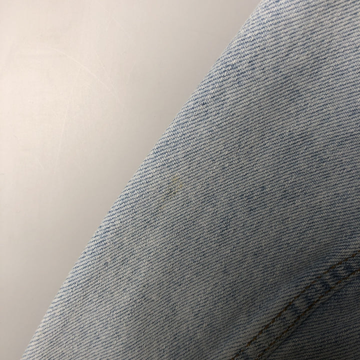90'S Levi's 75525-4834 denim jacket, made in Canada, men's size L, vintage cotton blue type Vintage Second Hand
