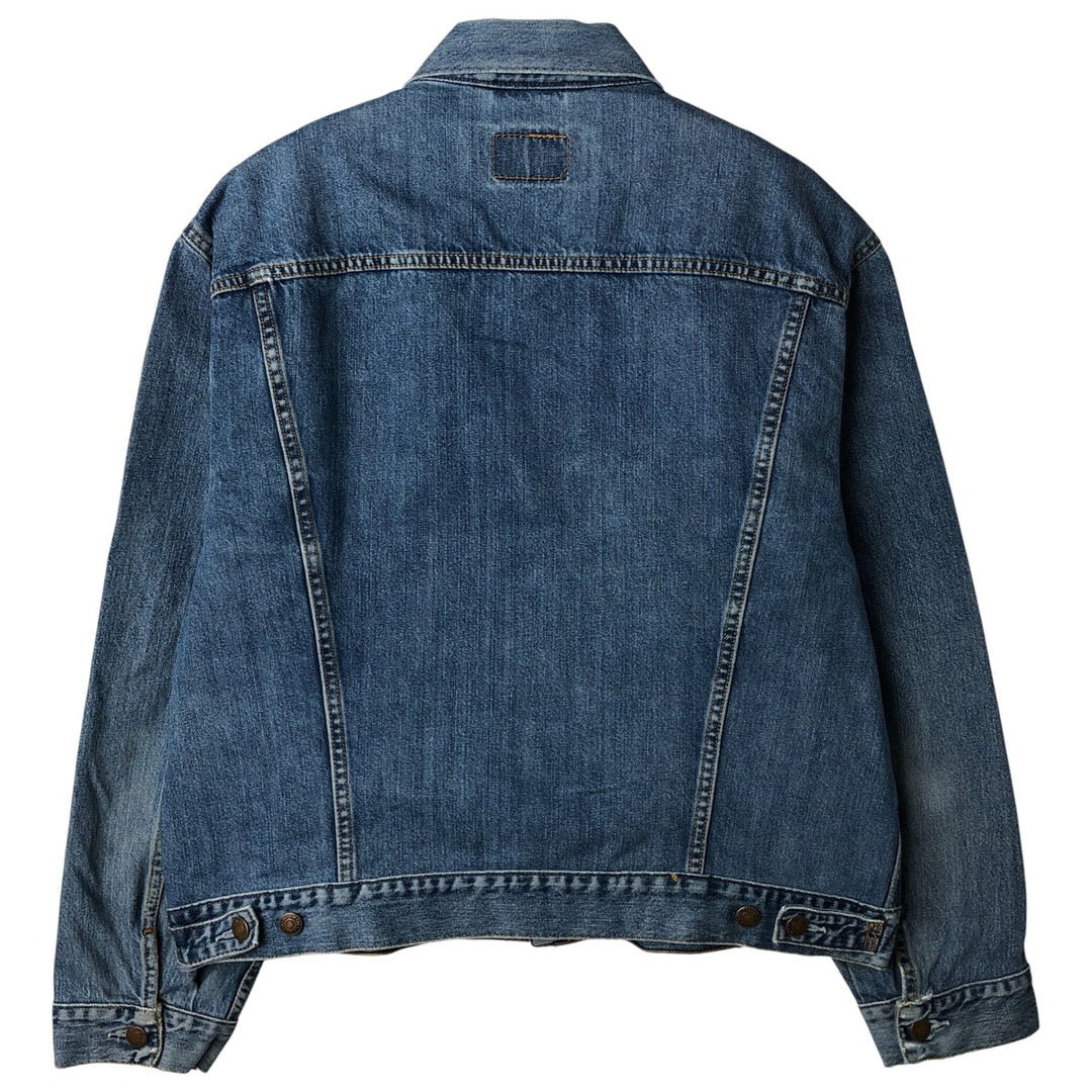 2000'S Levi's 70550-0414 Euro Model Denim Jacket, Men's Size XL cotton blue type Vintage Second Hand