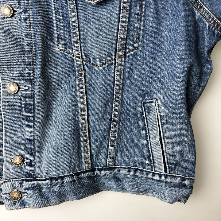 2000'S Levi's 70550-0414 Euro Model Denim Jacket, Men's Size XL cotton blue type Vintage Second Hand