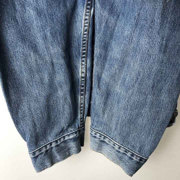 2000'S Levi's 70550-0414 Euro Model Denim Jacket, Men's Size XL cotton blue type Vintage Second Hand