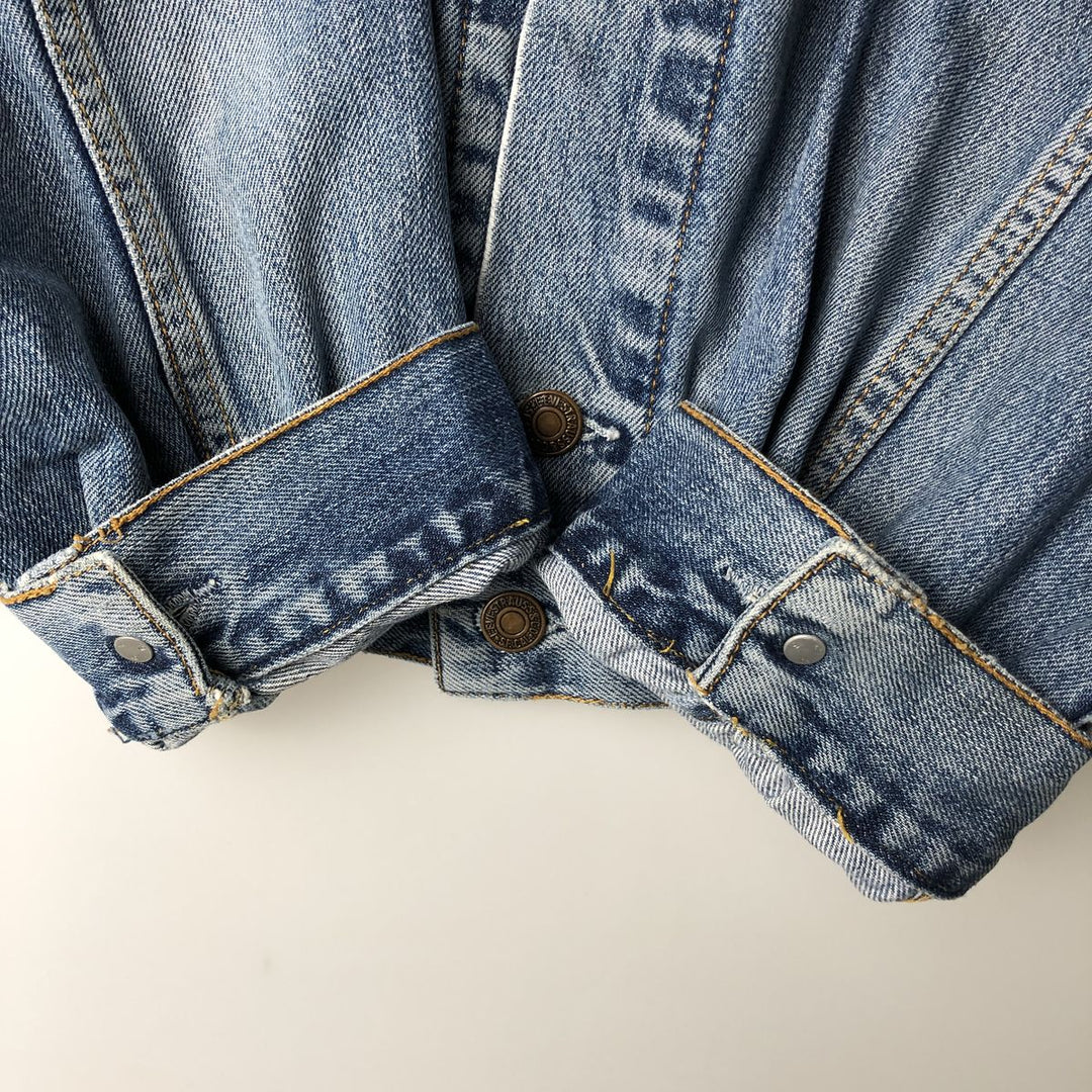2000'S Levi's 70550-0414 Euro Model Denim Jacket, Men's Size XL cotton blue type Vintage Second Hand