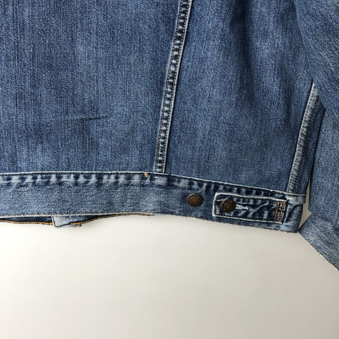 2000'S Levi's 70550-0414 Euro Model Denim Jacket, Men's Size XL cotton blue type Vintage Second Hand