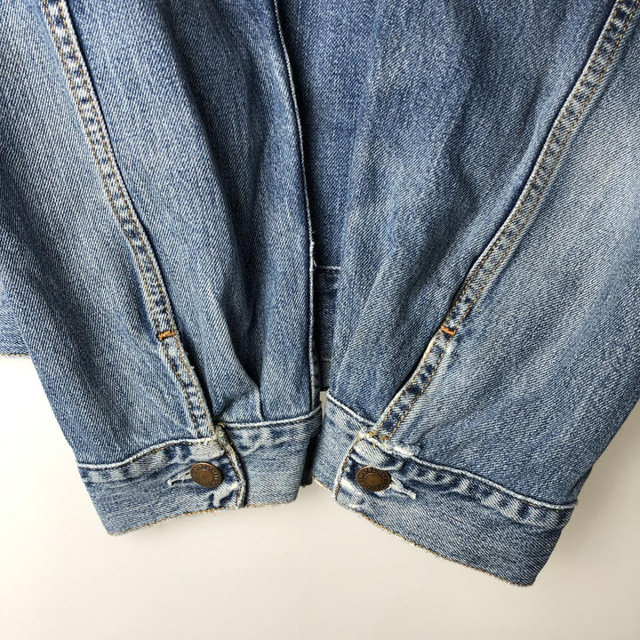 2000'S Levi's 70550-0414 Euro Model Denim Jacket, Men's Size XL cotton blue type Vintage Second Hand