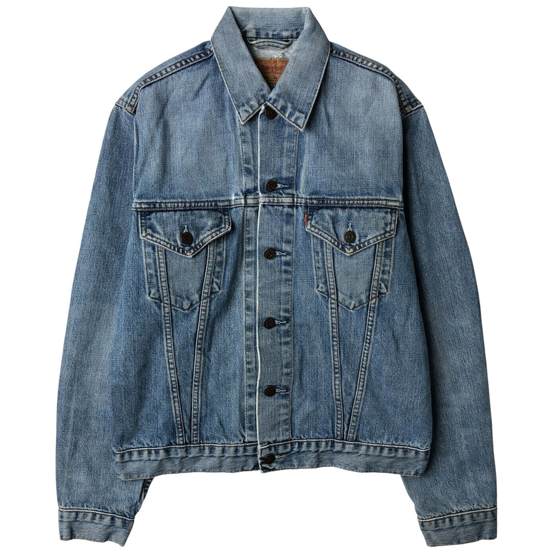 2000'S Levi's 70500-0475 Euro Model Denim Jacket, Men's Size L cotton blue type Vintage Second Hand