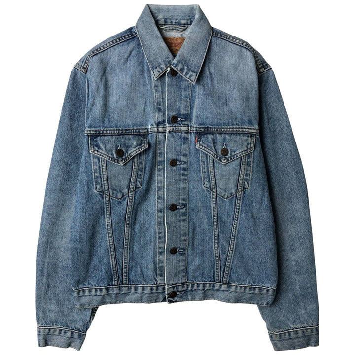 2000'S Levi's 70500-0475 Euro Model Denim Jacket, Men's Size L cotton blue type Vintage Second Hand
