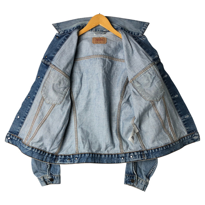 2000'S Levi's 70500-0475 Euro Model Denim Jacket, Men's Size L cotton blue type Vintage Second Hand