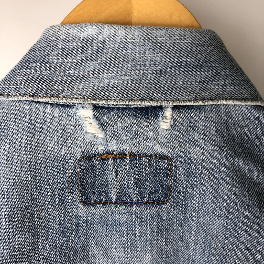 2000'S Levi's 70500-0475 Euro Model Denim Jacket, Men's Size L cotton blue type Vintage Second Hand