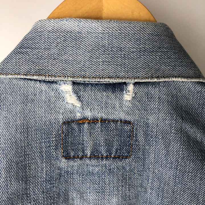 2000'S Levi's 70500-0475 Euro Model Denim Jacket, Men's Size L cotton blue type Vintage Second Hand