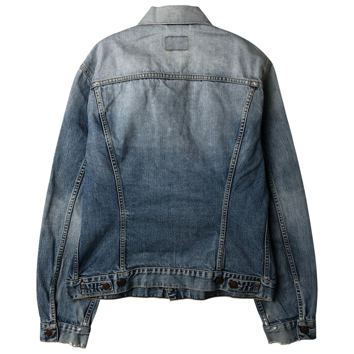 2000'S Levi's 70500-0487 Euro Model Denim Jacket, Men's Size XL cotton blue type Vintage Second Hand