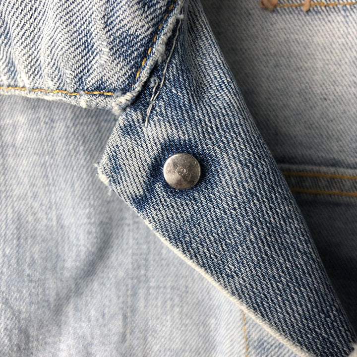 2000'S Levi's 70500-0487 Euro Model Denim Jacket, Men's Size XL cotton blue type Vintage Second Hand