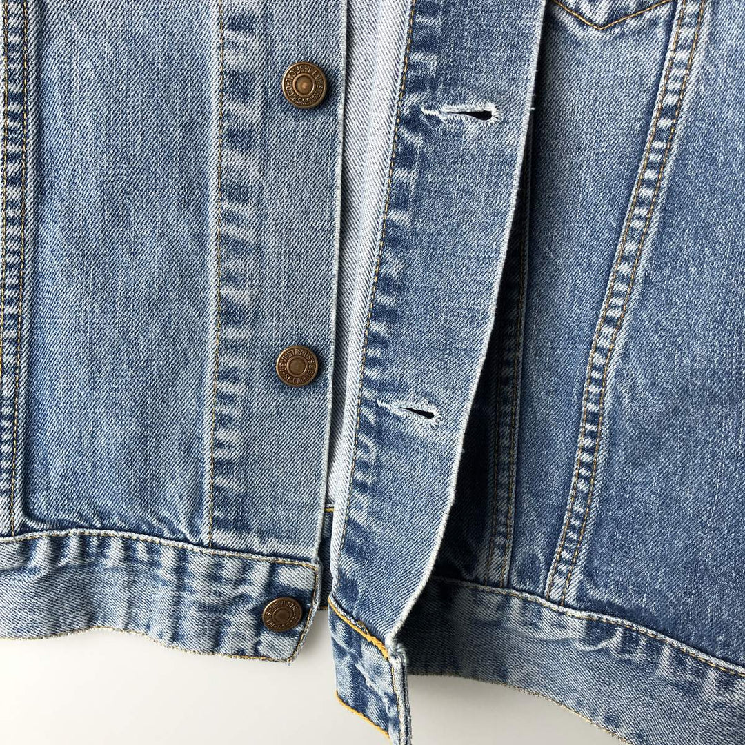 2000'S Levi's 70500-0487 Euro Model Denim Jacket, Men's Size XL cotton blue type Vintage Second Hand
