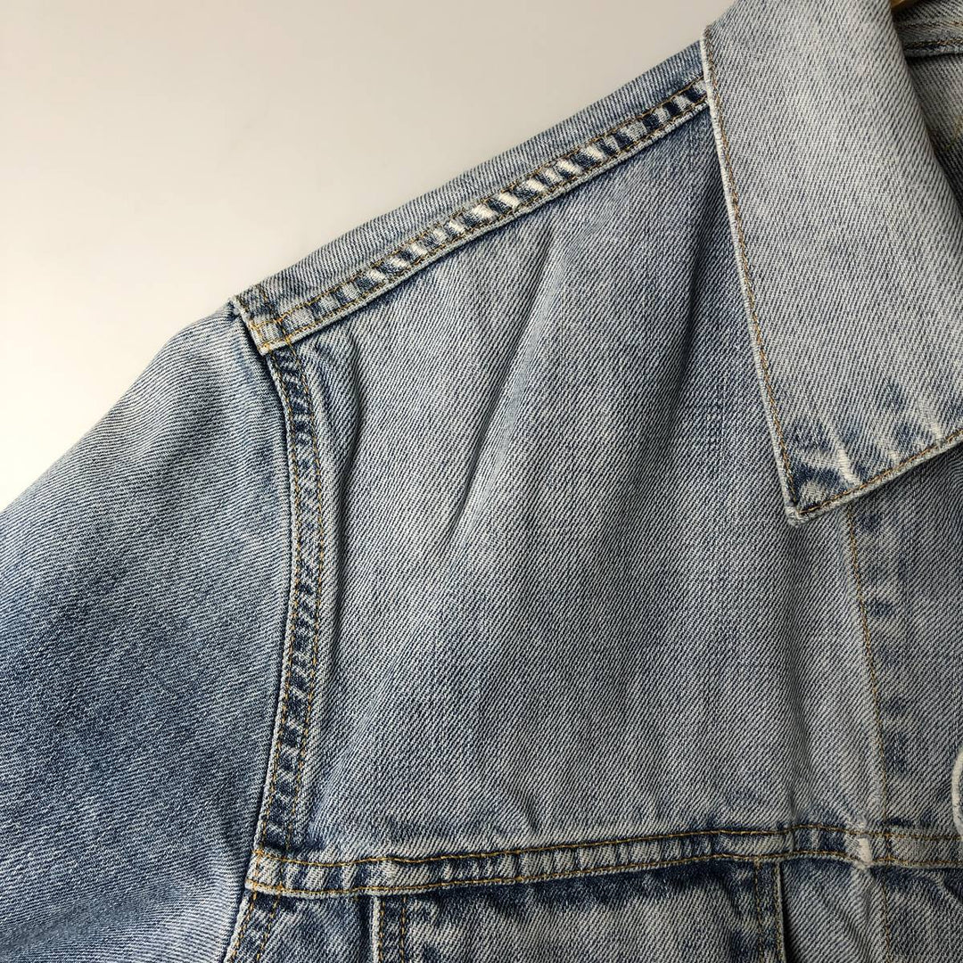 2000'S Levi's 70500-0487 Euro Model Denim Jacket, Men's Size XL cotton blue type Vintage Second Hand