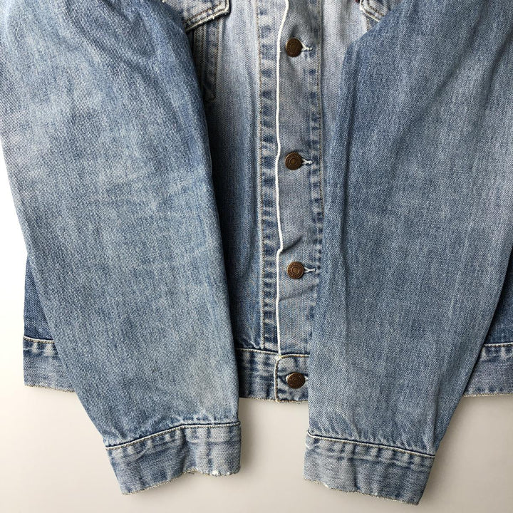 2000'S Levi's 70500-0487 Euro Model Denim Jacket, Men's Size XL cotton blue type Vintage Second Hand