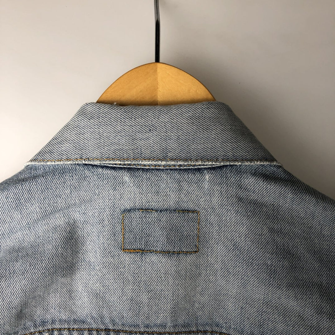 2000'S Levi's 70500-0487 Euro Model Denim Jacket, Men's Size XL cotton blue type Vintage Second Hand