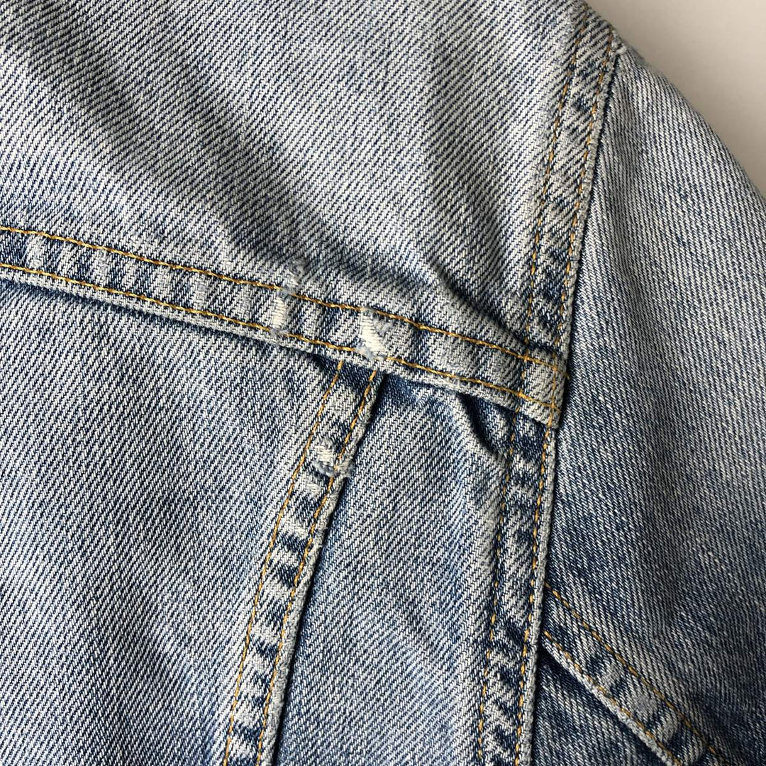 2000'S Levi's 70500-0487 Euro Model Denim Jacket, Men's Size XL cotton blue type Vintage Second Hand