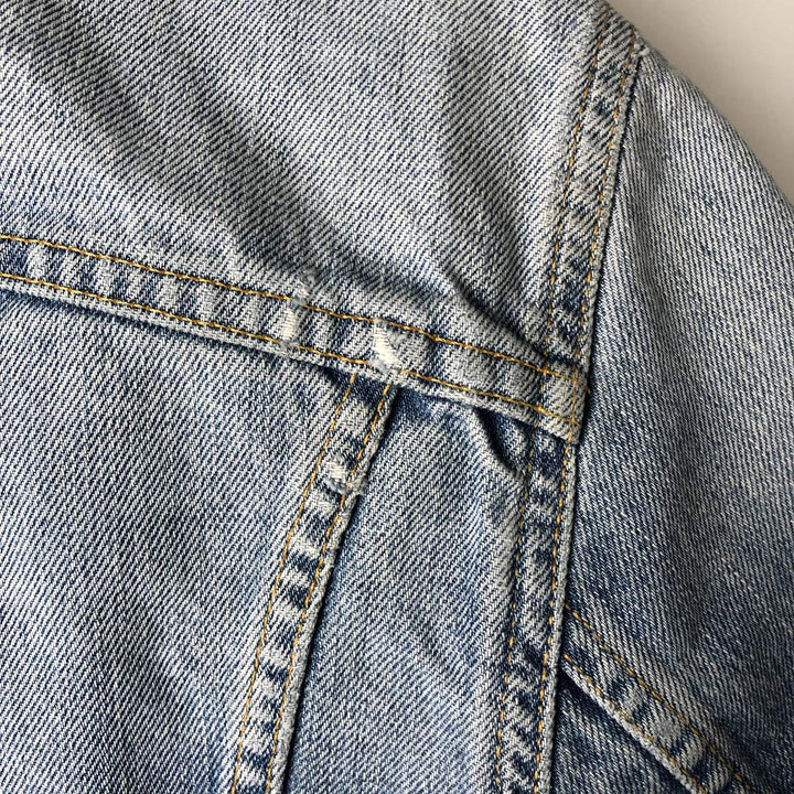 2000'S Levi's 70500-0487 Euro Model Denim Jacket, Men's Size XL cotton blue type Vintage Second Hand