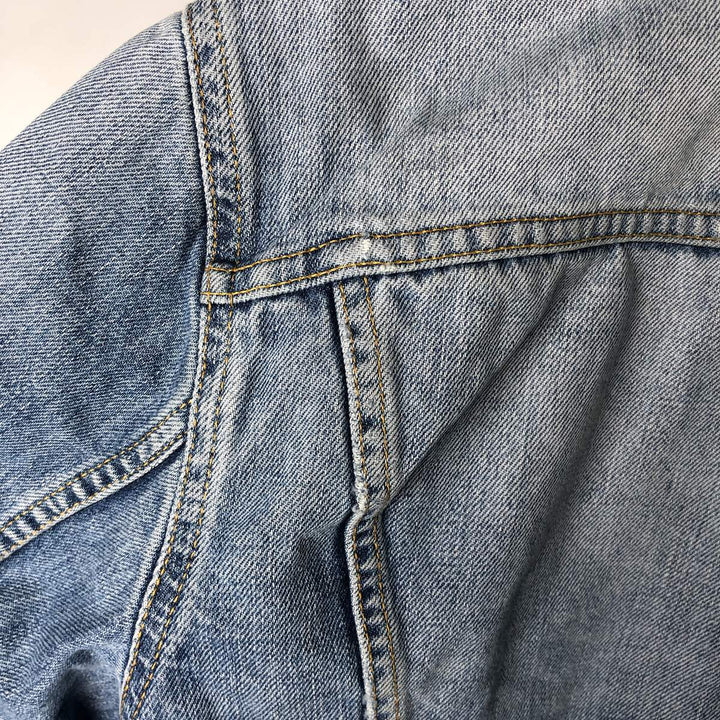 2000'S Levi's 70500-0487 Euro Model Denim Jacket, Men's Size XL cotton blue type Vintage Second Hand
