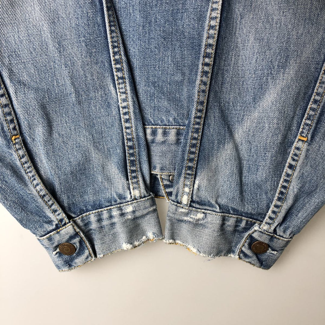 2000'S Levi's 70500-0487 Euro Model Denim Jacket, Men's Size XL cotton blue type Vintage Second Hand
