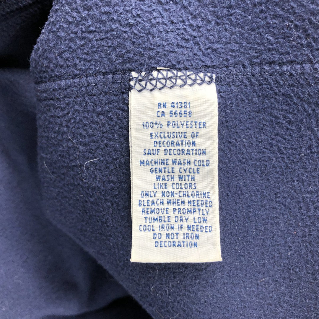 Ralph Lauren POLO RALPH LAUREN PERFORMANCE fleece jacket, men's size XL polyester navy blue type Vintage Second Hand