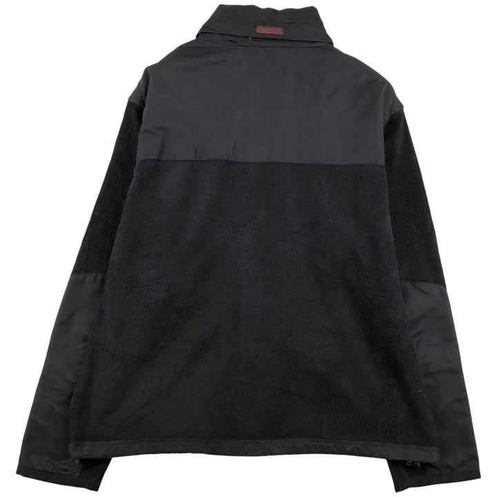Ralph Lauren POLO by Ralph Lauren Nylon and Fleece Jacket, Men's XL polyester black type Vintage Second Hand