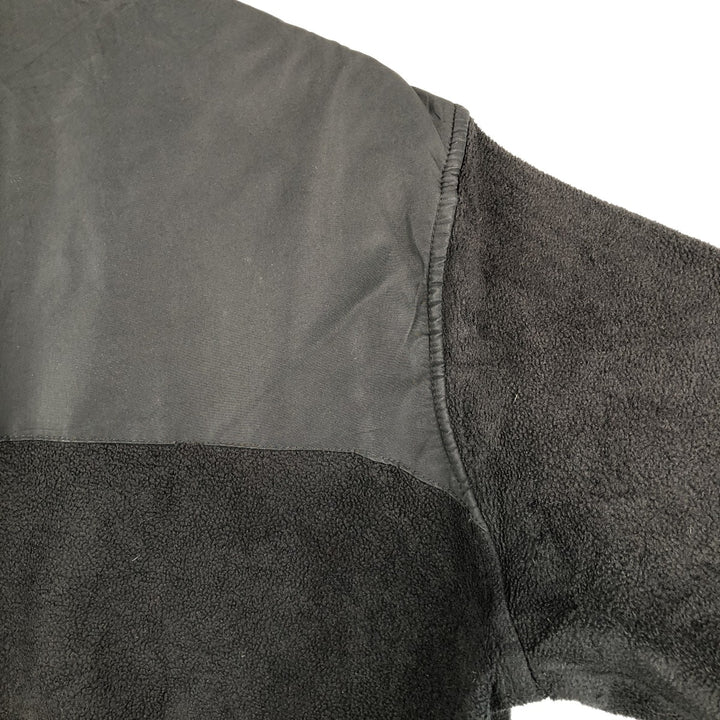 Ralph Lauren POLO by Ralph Lauren Nylon and Fleece Jacket, Men's XL polyester black type Vintage Second Hand