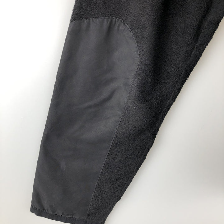 Ralph Lauren POLO by Ralph Lauren Nylon and Fleece Jacket, Men's XL polyester black type Vintage Second Hand