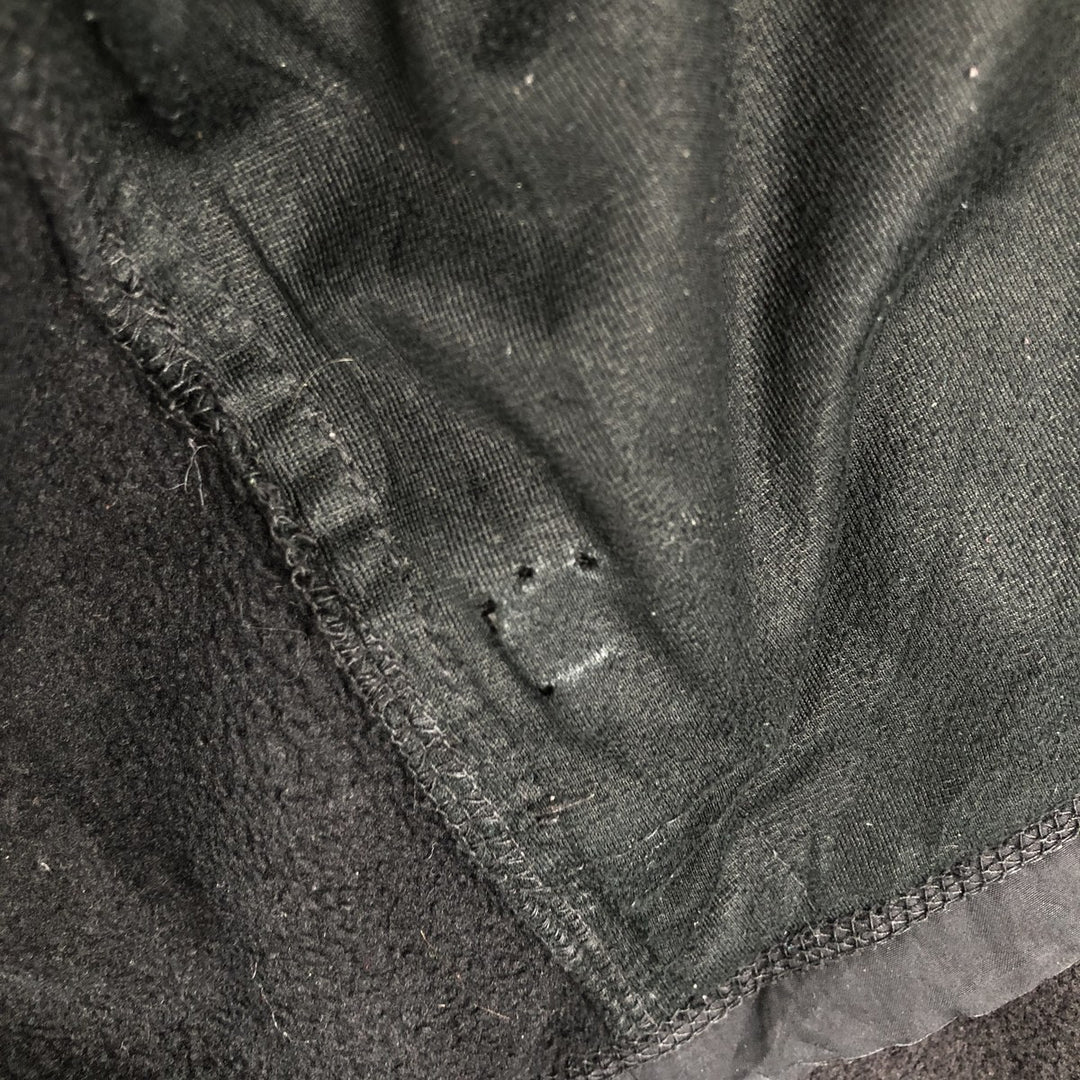 Ralph Lauren POLO by Ralph Lauren Nylon and Fleece Jacket, Men's XL polyester black type Vintage Second Hand