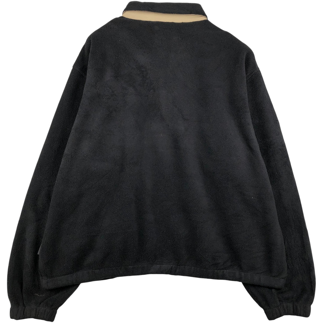 Ralph Lauren POLO by Ralph Lauren Swing Top Fleece Jacket, Men's XL polyester black type Vintage Second Hand