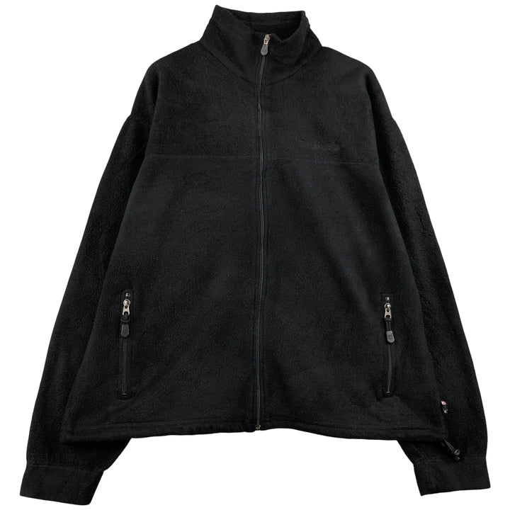 90s-00'S Timberland Fleece Jacket, Men's Size L polyester black type Vintage Second Hand