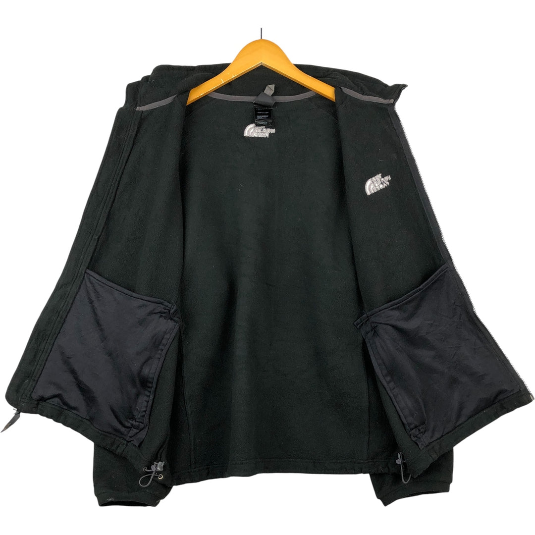 THE NORTH FACE Fleece Jacket, Men's Size L polyester black type Vintage Second Hand