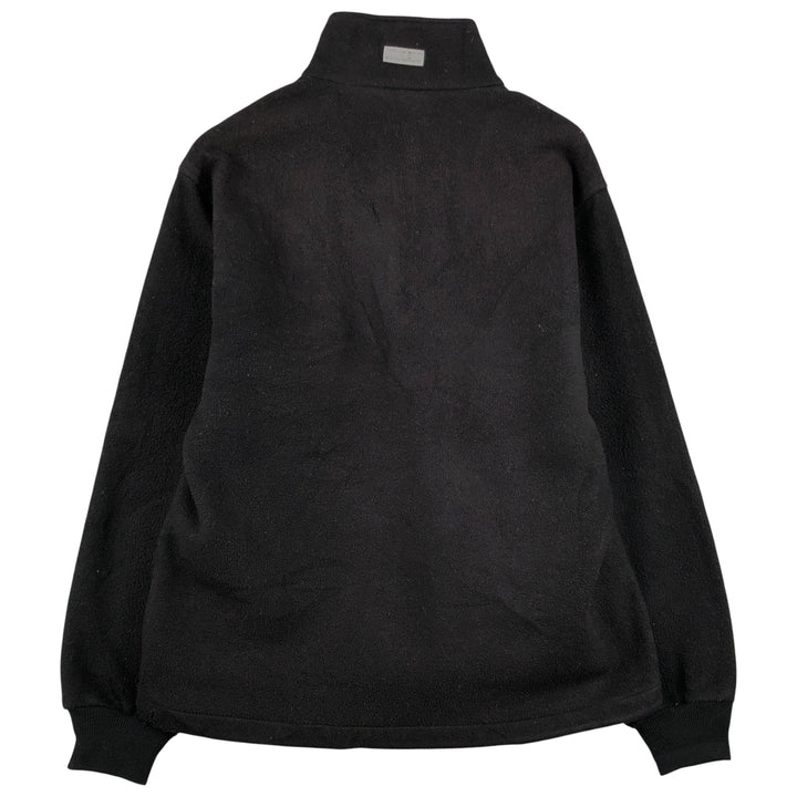 90s-00'S Eddie Bauer EBTEK Half-Zip Fleece Pullover, Men's Size L polyester black type Vintage Second Hand