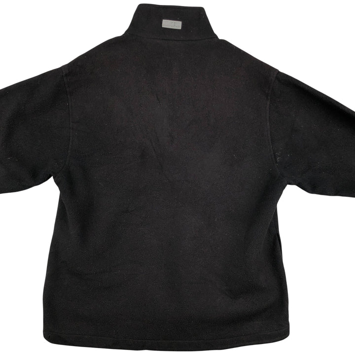 90s-00'S Eddie Bauer EBTEK Half-Zip Fleece Pullover, Men's Size L polyester black type Vintage Second Hand