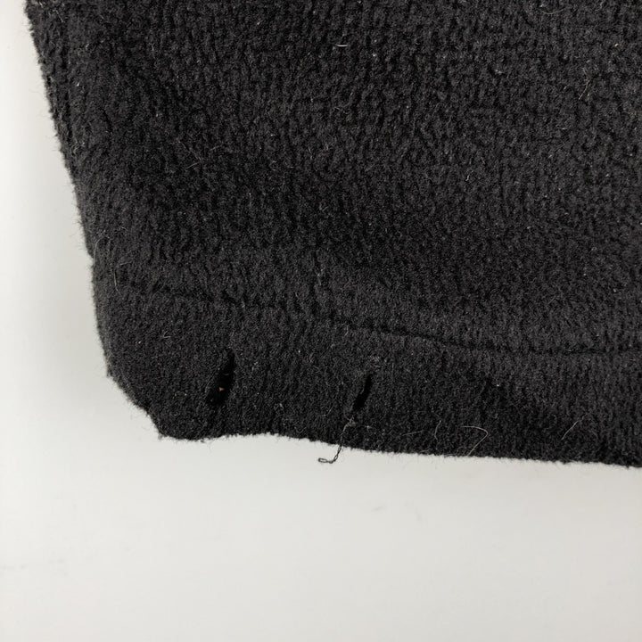 90s-00'S Eddie Bauer EBTEK Half-Zip Fleece Pullover, Men's Size L polyester black type Vintage Second Hand