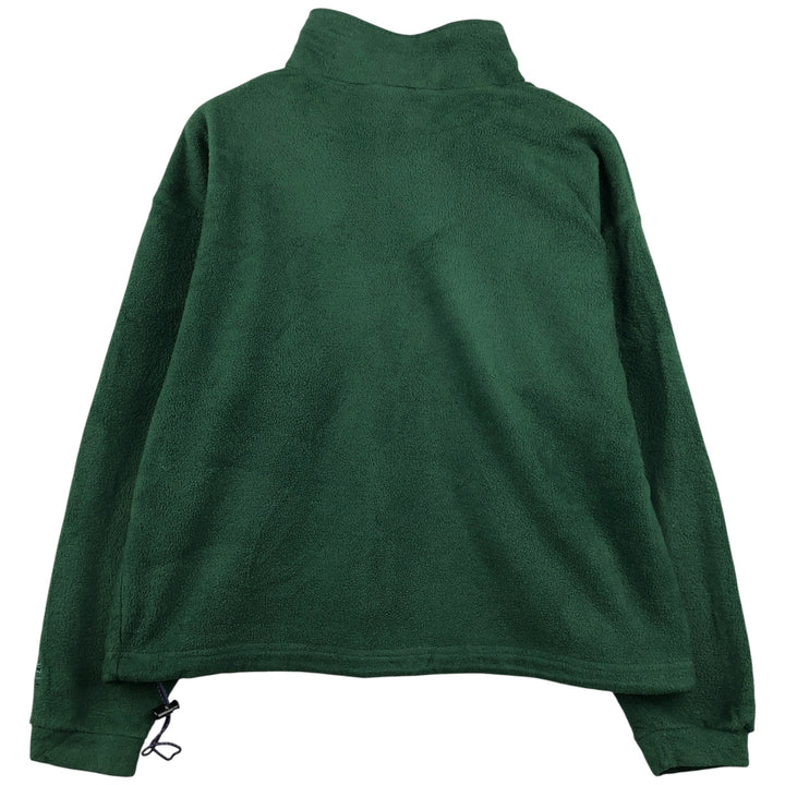 90'S Vintage EMS Fleece Shirt Jacket, Made in USA, Men's Size L polyester Green type dark green Vintage Second Hand