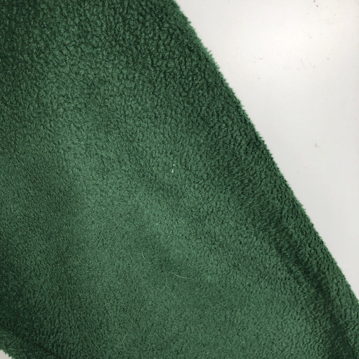 90'S Vintage EMS Fleece Shirt Jacket, Made in USA, Men's Size L polyester Green type dark green Vintage Second Hand