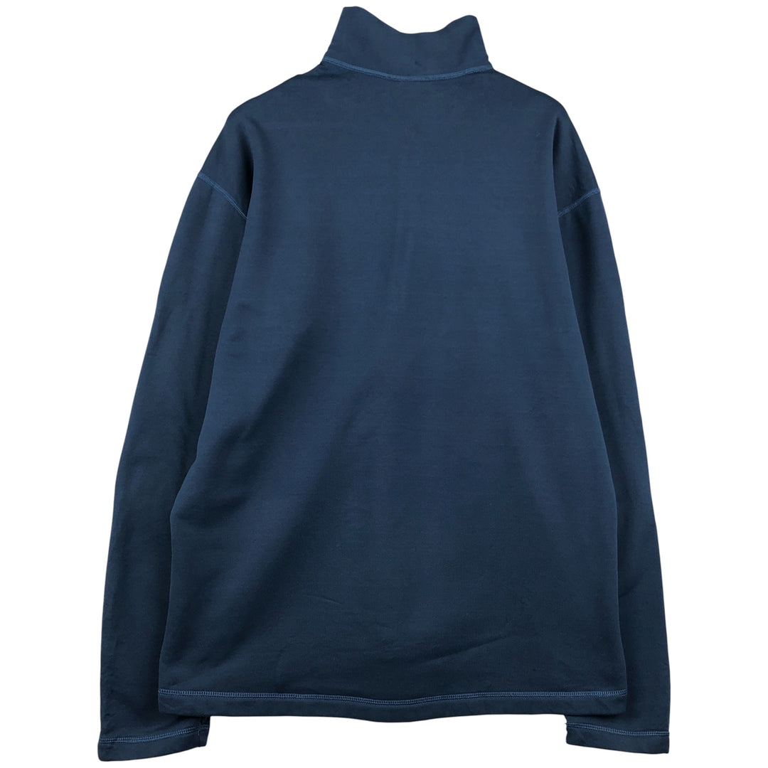 2000'S Patagonia CAPILENE 43600F4 Half-Zip Fleece Pullover, Men's Size L polyester Navy blue Vintage Second Hand