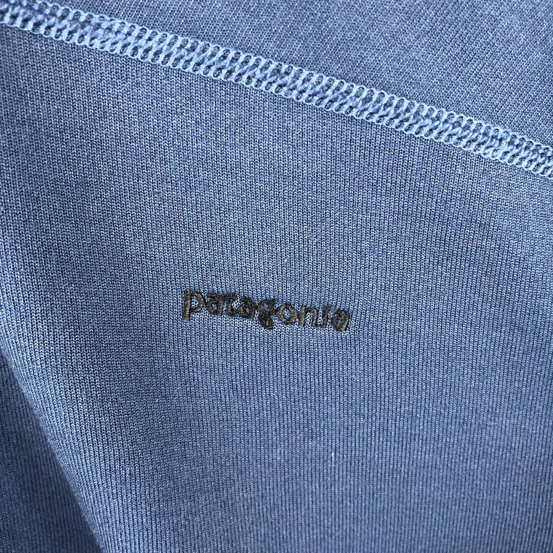 2000'S Patagonia CAPILENE 43600F4 Half-Zip Fleece Pullover, Men's Size L polyester Navy blue Vintage Second Hand