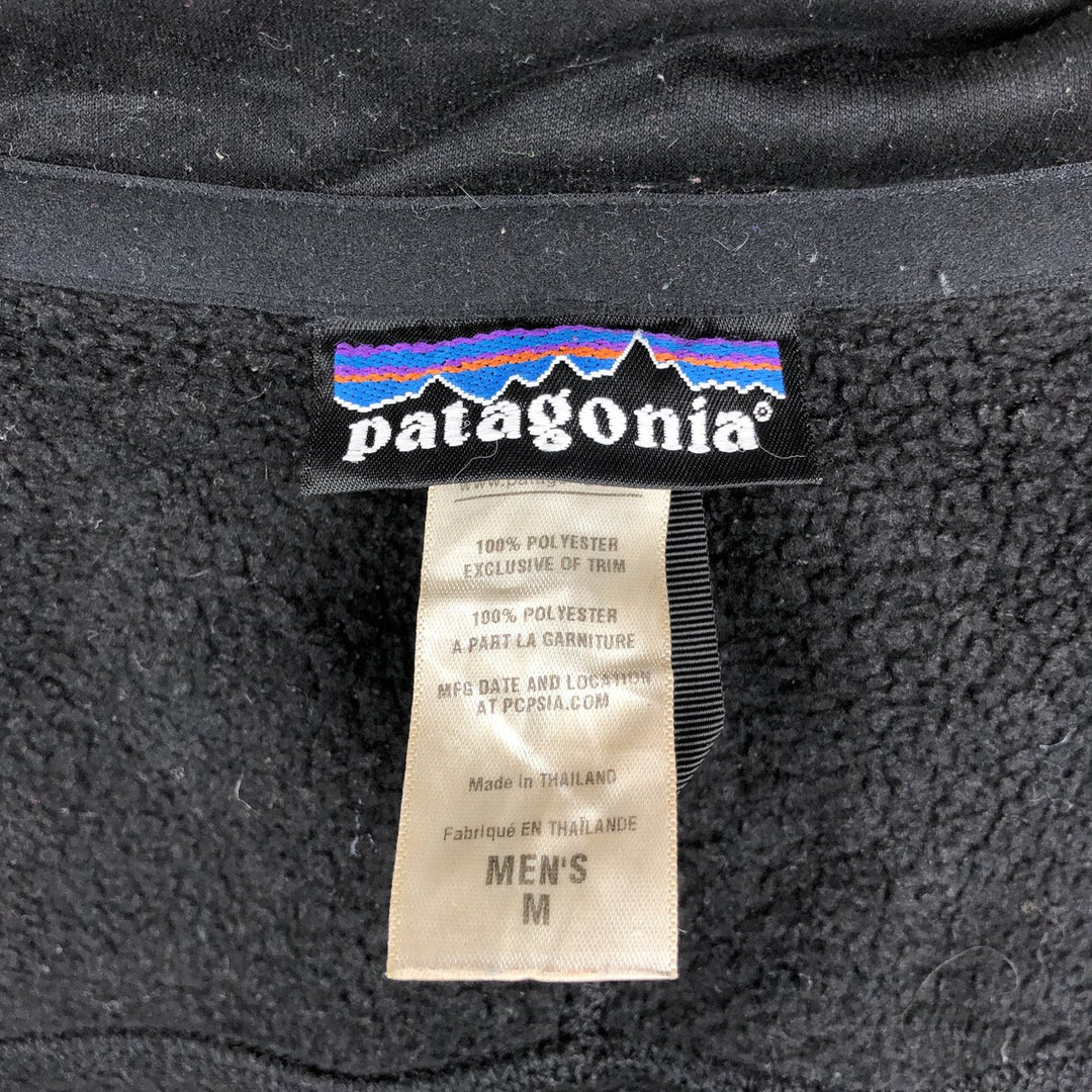 Patagonia Better Sweater Jacket 25526SP12 Fleece Jacket, Men's Size Medium polyester black type Vintage Second Hand
