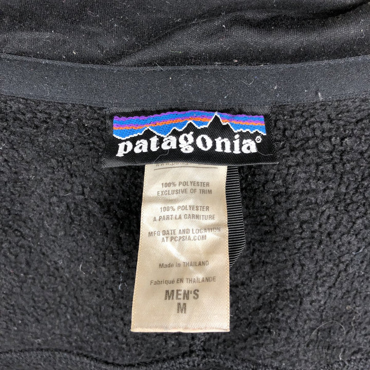 Patagonia Better Sweater Jacket 25526SP12 Fleece Jacket, Men's Size Medium polyester black type Vintage Second Hand