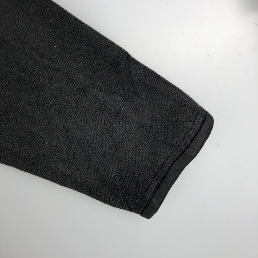 Patagonia Better Sweater Jacket 25526SP12 Fleece Jacket, Men's Size Medium polyester black type Vintage Second Hand